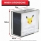 Evoretro Acrylic Display Case for Booster Boxes / Elite Trainer Boxes Ver. 2 with Sliding Lid