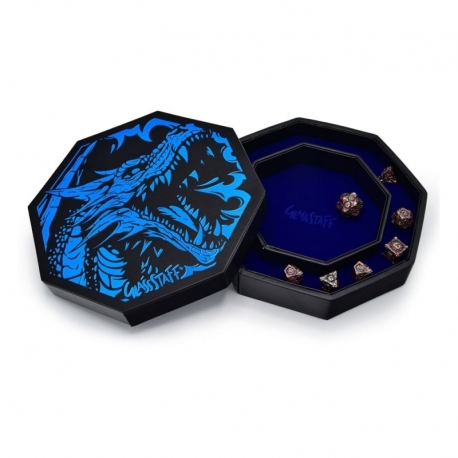 CritStones Arena Bandeja para dados Blue Dragon