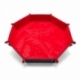 CritStones Folding Dice Tray Dragon Skin XL Edition Red