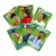 Estrellas mundiales de fútbol Top Trumps Match - The Crazy Cube Game Green Version
