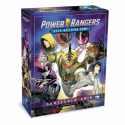 Power Rangers Juego de cartas Deck-Building Shattered Grid Expansion (Inglés)