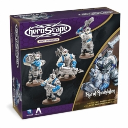 Heroscape expansión Rising Tide - Knight Primus Adelbern & Ordo Borealis Army (Inglés)