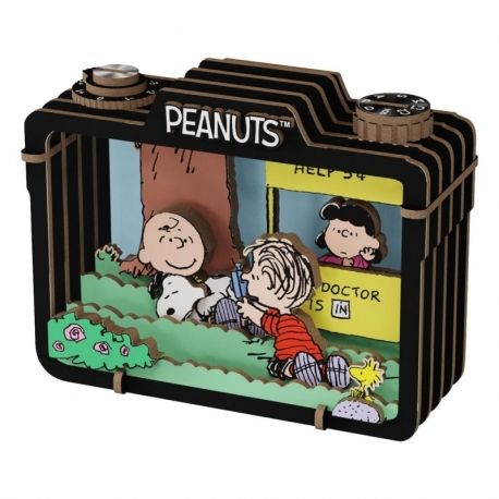 Peanuts Puremind Maqueta Wooden Theater Summer Snapshot