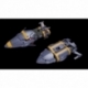 Gunbuster Moderoid Miniature Plastic Model Kit Gunbuster Combining & Transforming 11 cm