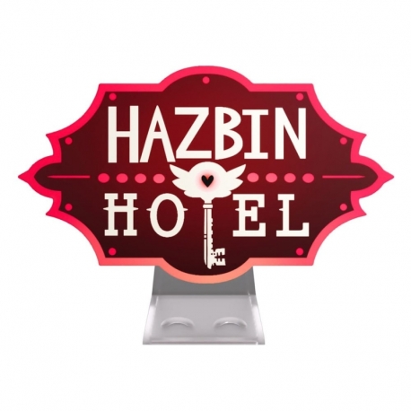 Hazbin Hotel lamparilla Logo Stand 13 cm
