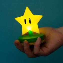 Super Mario lámpara Icon Super Star (V2)