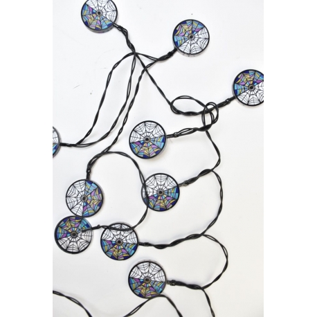Wednesday Luces de hadas Ophelia Hall Window