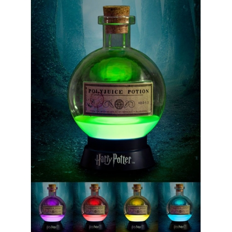 Harry Potter Lámpara Mood Light que cambia los colores Poción Multijugos 20 cm
