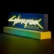 Cyberpunk Edgerunner Lámpara LED Logo 22 cm
