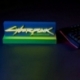Cyberpunk Edgerunner Lámpara LED Logo 22 cm