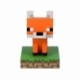 Minecraft Lámpara Icons Fox 11 cm