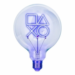 Playstation Bombilla LED de neón Logo