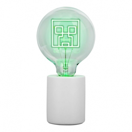Minecraft Lámpara LED Neon Creeper