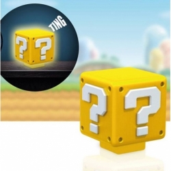 Super Mario lamparilla sonido Question Block 8 cm