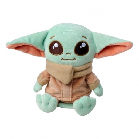 Star Wars The Mandalorian Peluche Grogu Shoulder Rider 12 cm