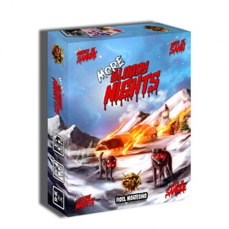 More nights of blood is a cooperative board game for two to six players in which each player will have to survive the attack of 