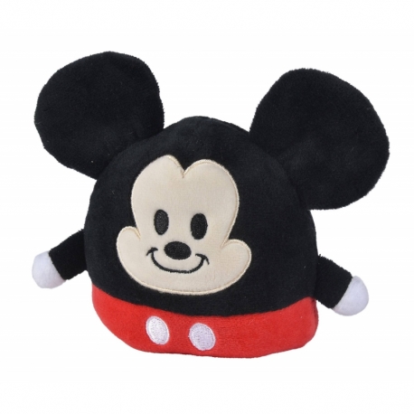 Disney: Mickey Mouse peluche reversible Mickey/Minnie 8 cm