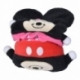 Disney: Mickey Mouse peluche reversible Mickey/Minnie 8 cm