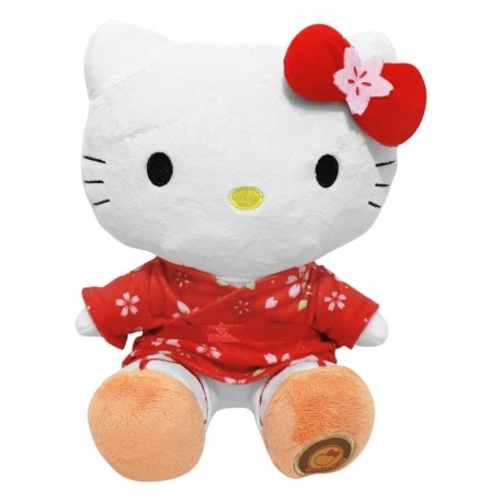 Sanrio Peluche Hello Kitty Kimono 24 cm