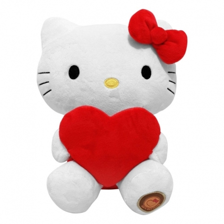 Sanrio Peluche Hello Kitty Hearth 24 cm