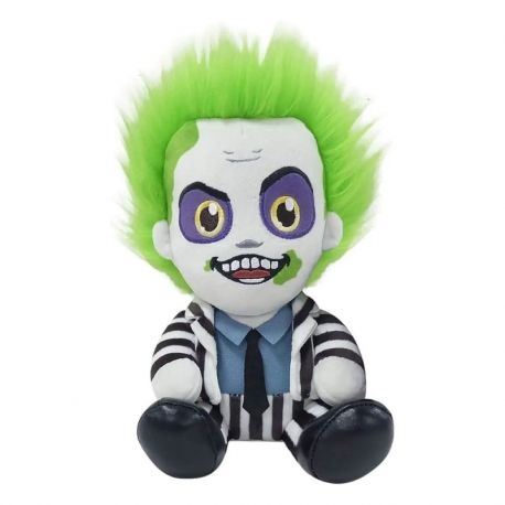 Beetlejuice Peluche Phunny Beetlejuice Sitting with Striped Outfit 18 cm