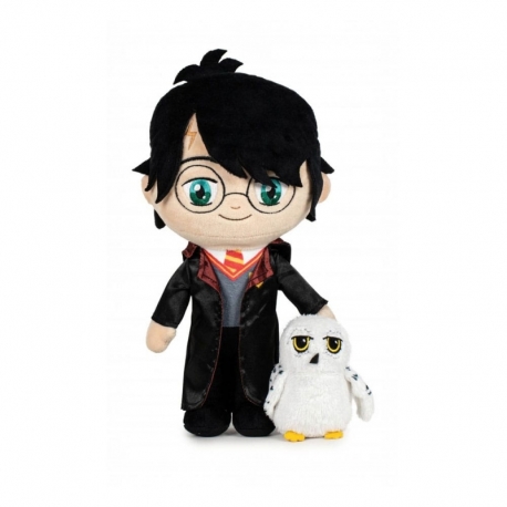 Harry Potter Figura de peluche Harry y Hedwig 29 cm