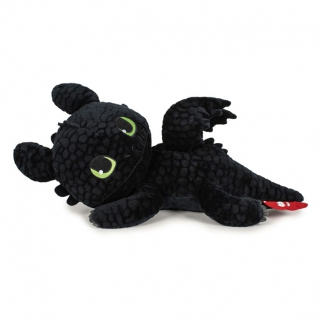 Cómo Entrenar A Tu Dragón Peluche Toothless Lying Version 30 cm