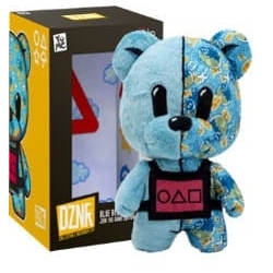 Squid Game Peluche DZNR Blue Bear Join the Game Edition 18 cm