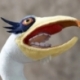 El chico y la garza Figura de peluche Grey Heron 21 cm