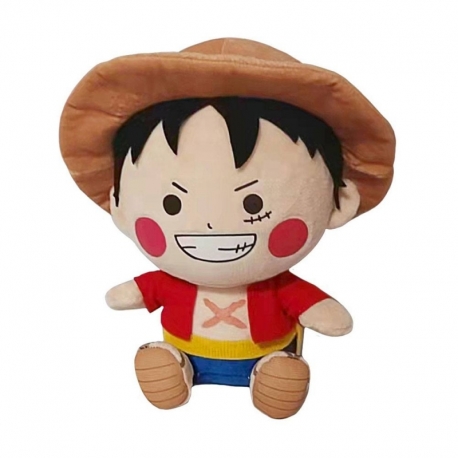 One Piece Peluche Monkey D. Luffy 25 cm