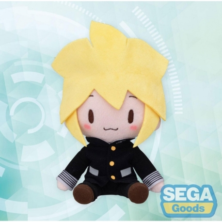 Character Vocal Series 02: Kagamine Rin/Len Peluche Fuwa Petit Mini Kagamine Len Uniform Ver. (EX) 16 cm
