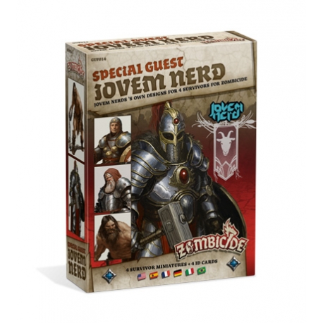 Special Guest: Jovem Nerd miniatures Zombicide pack 4 Black Plague