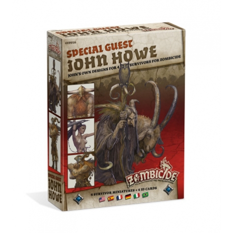  Special Guest: John Howe pack 4 miniatures Zombicide Black Plague