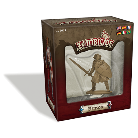 Zombicide Black Plague Benson additional character to the board game
