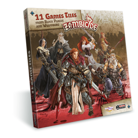 Extra pack of double-sided boards to play Zombicide
