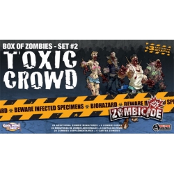 Toxic Crowd is an expansion of infected miniatures that make Zombicide become a very difficult game to beat