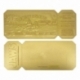 Jaws Replica 1/1 50th Anniversary Regatta Ticket 24k Gold Plated