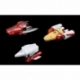 Getter Robo:The Last day Moderoid Miniature Plastic Model Kit Getter 1 Combining & Transforming 11 cm
