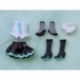 Piapro Characters Nendoroid Accessories for Nendoroid Doll Figures Outfit Set: Snow Miku Yukiiro Pop Ver.