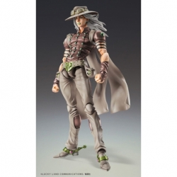 JoJo's Bizarre Adventure Part7 Steel Ball Run Figura Super Action Chozokado Gyro Zeppeli Third 16 cm