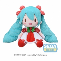 Hatsune Miku Fuwa Petit Hatsune Miku x Love and Berry Dress Up and Dance! Lovely Strawberry 40 cm