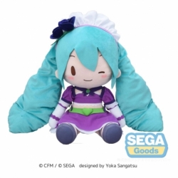 Hatsune Miku Fuwa Petit Hatsune Miku x Love and Berry Dress Up and Dance! Sparkly Purple 40 cm