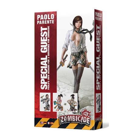 Special Guest: Parente is an expansion of four miniatures guest artist for the board game Zombicide