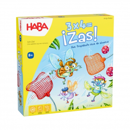 The 3x4 Zas! educational board game from Haba