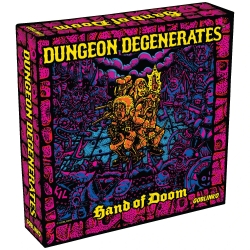 Juego de mesa Dungeon Degenerates: Hand of Doom Core (Inglés) de Goblinko