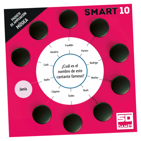 Juego de mesa Smart 10: Música de SD Games
