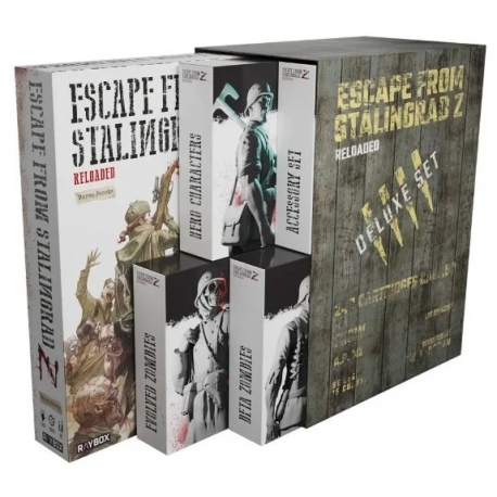 Juego de mesa en oferta Escape de Stalingrado Z - Recargado: Deluxe Set de Draco Ideas