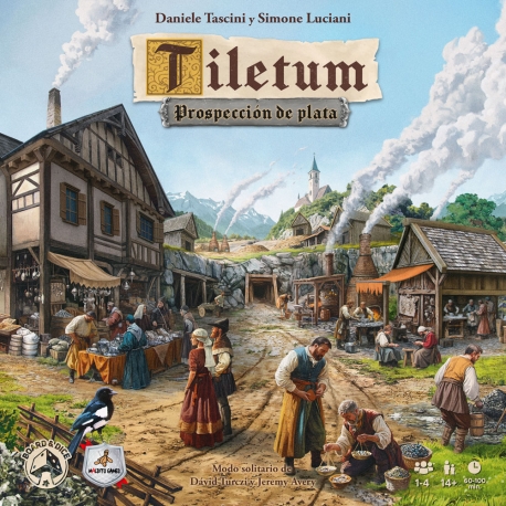 Prospect for Silver (Spanish) expansion for the Tiletum board game by Maldito Games