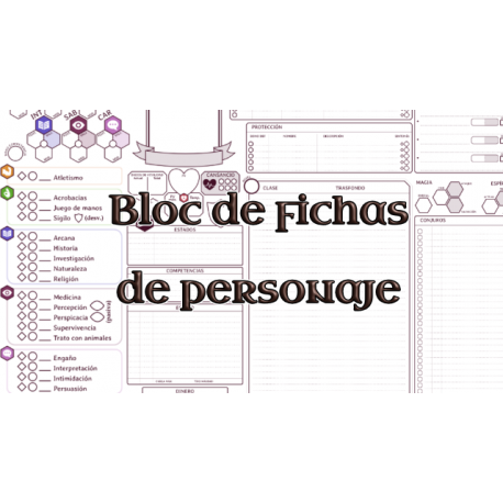 Isphanya: Character Sheet Pad by HT Publishers