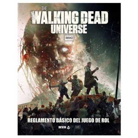 The Walking Dead Universe role-playing game: Basic Rules from Devir (Spanish)
